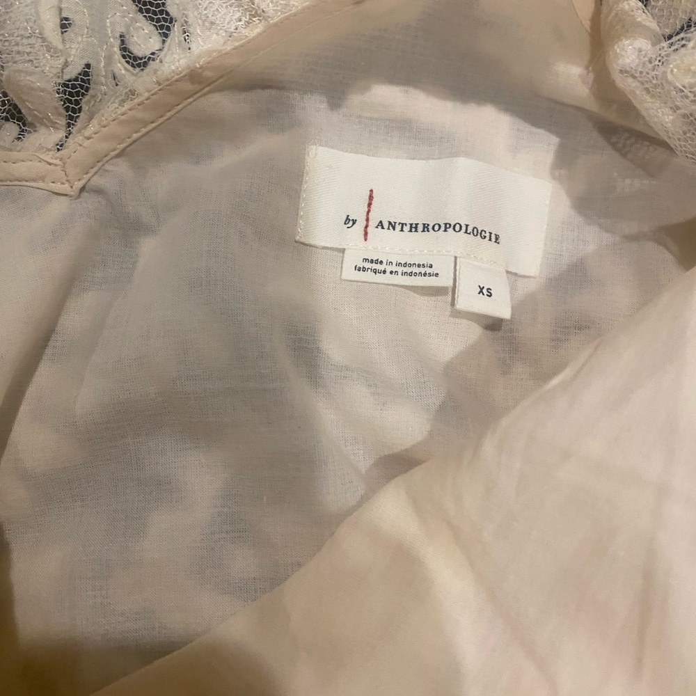 ANTHROPOLOGIE TEXTURED OFF THE SHOULDER TOP - Picture 10 of 14
